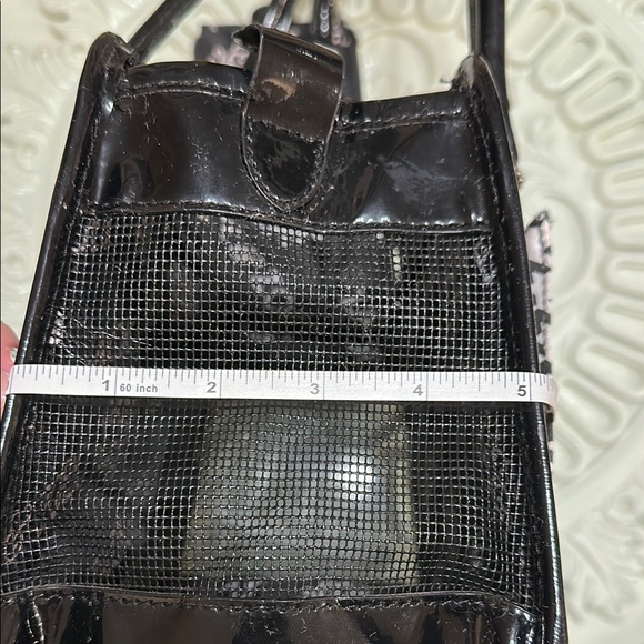 Zack & Zoey Black and White Houndstooth pet carrier handBag Xxs-XS pets NWT - Picture 13 of 14